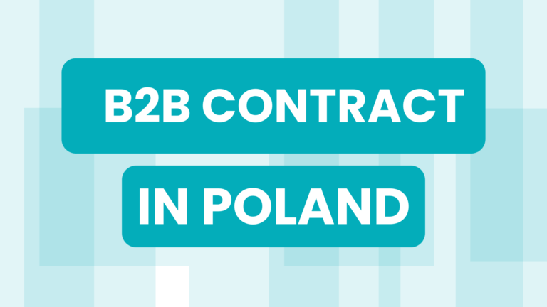 B2B CONTRACT IN POLAND