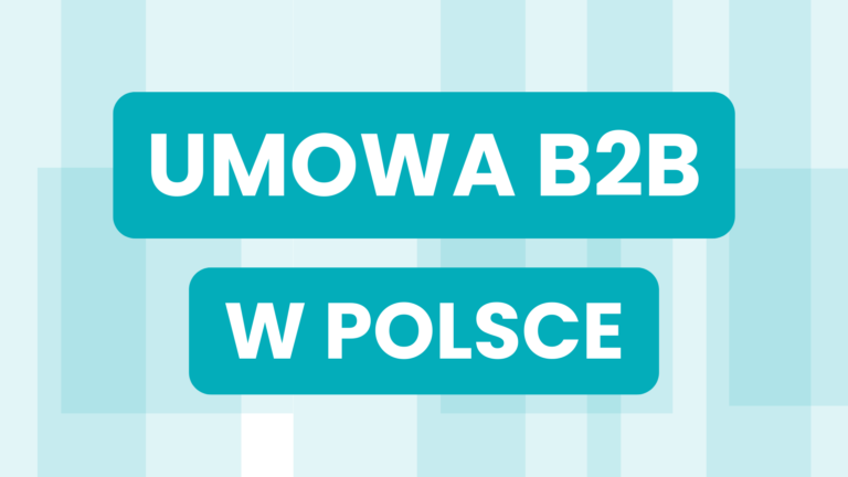 UMOWA B2B W POLSCE